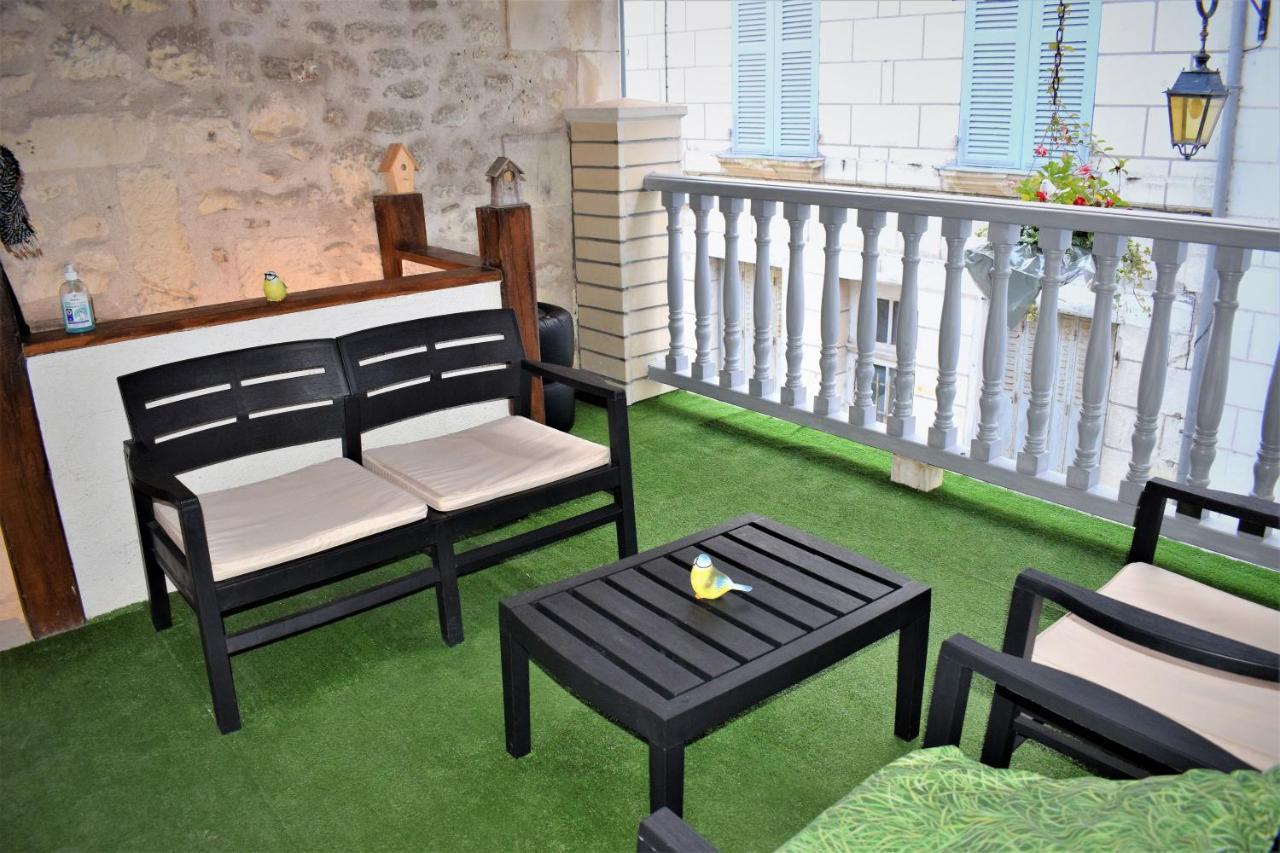 Gite Le Nid Des Zoo Zio, 5Mn Beauval, Appartement Terrasse Centre-Ville Saint-Aignan  Dış mekan fotoğraf